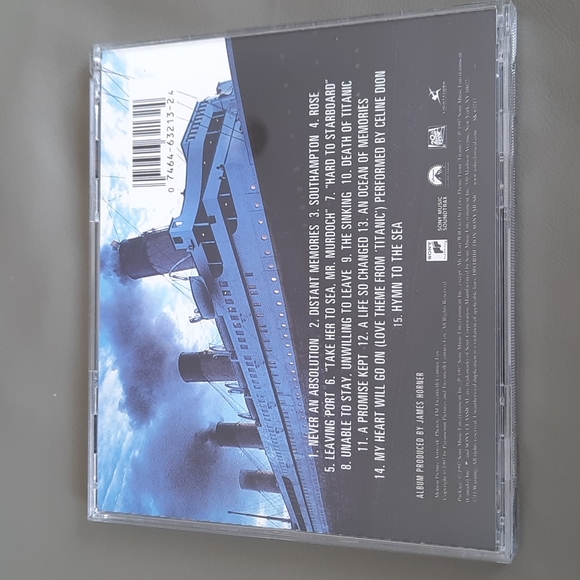 Titanic Soundtrack CD - Picture 3 of 3